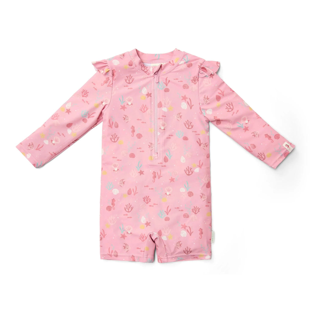 Little Dutch - Badeanzug langarm - Mehrfarbig- Ocean Treasures