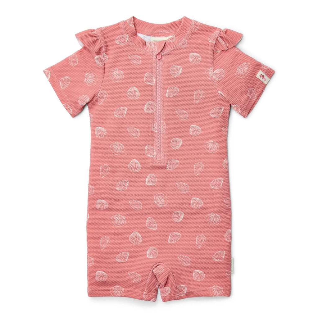 Little Dutch - Zwempak Korte mouw - Lemonade Pink, Zwemkleding, Little Dutch, Keekabuu