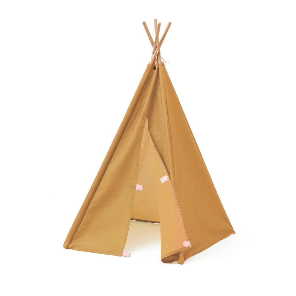 Kids Concept - Mini Tipi Tent -  voor poppen en knuffels, Speelhuisjes & tenten, Kid's Concept, Keekabuu