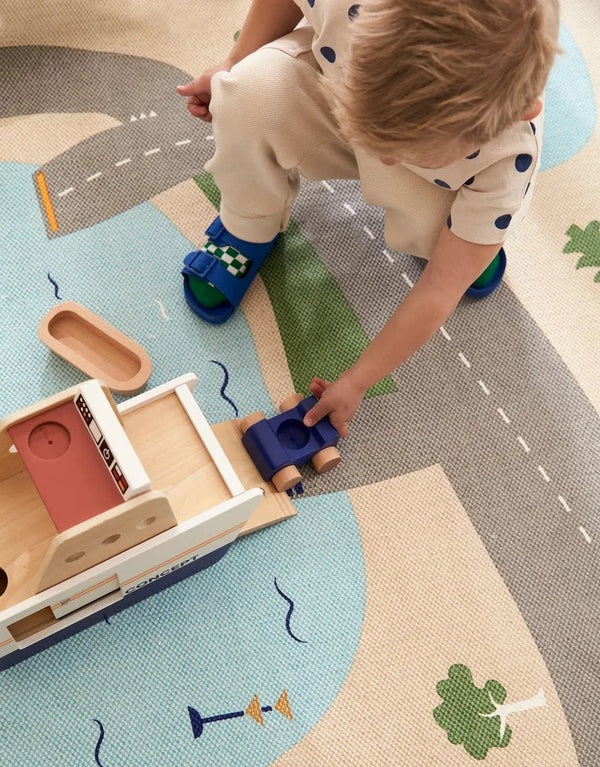 Kids Concept - Houten Speelgoed Veerboot Ferry Aiden, Houten speelgoed, Kid's Concept, Keekabuu