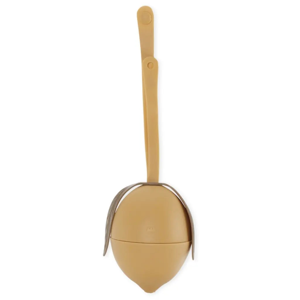 Konges Slojd - Schnullerhalter aus Silikon - Zitrone