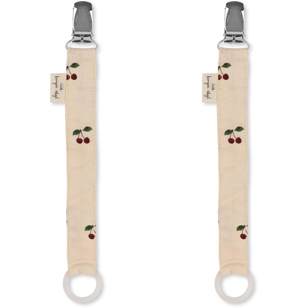 Konges Slojd - Speenkoorden van Biologisch Katoen (2-pack), Speenkoorden, Konges Slojd, Keekabuu