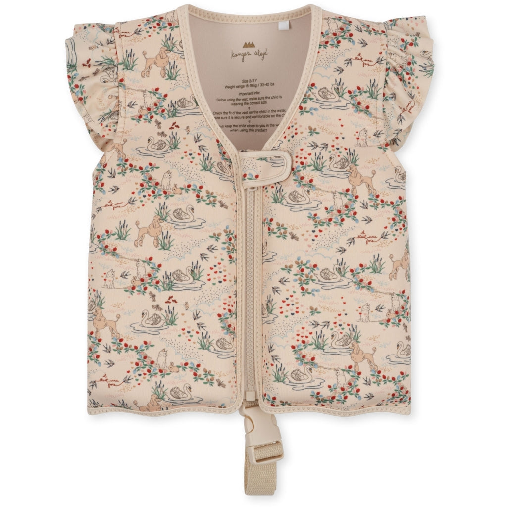 Konges Slojd - Zwemvest neopreen met Ruches, Zwemvest, Konges Slojd, Keekabuu