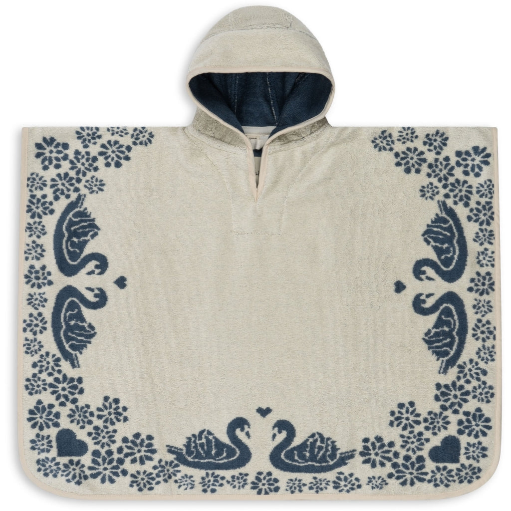 Konges Sløjd - Terry Badponcho met Dieren Details, Badcapes, Konges Slojd, Keekabuu
