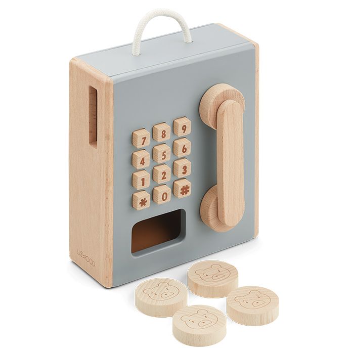 Liewood - Payphone Rufus, Houten speelgoed, Liewood, Keekabuu