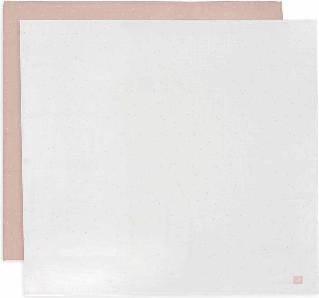 Jollein - Hydrofiele Doek Large 115x115cm - 2 Pack, Hydrofiele doeken, Jollein, Keekabuu