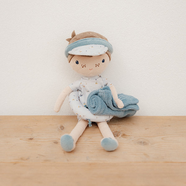 Little Dutch -  Zomer knuffelpop Jim, Poppen, Little Dutch, Keekabuu