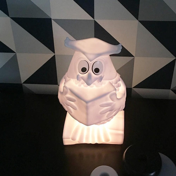 Atelier Pierre - Nachtlampje Meneer de Uil - USB oplaadbaar, Nachtlampen, Atelier Pierre, Keekabuu