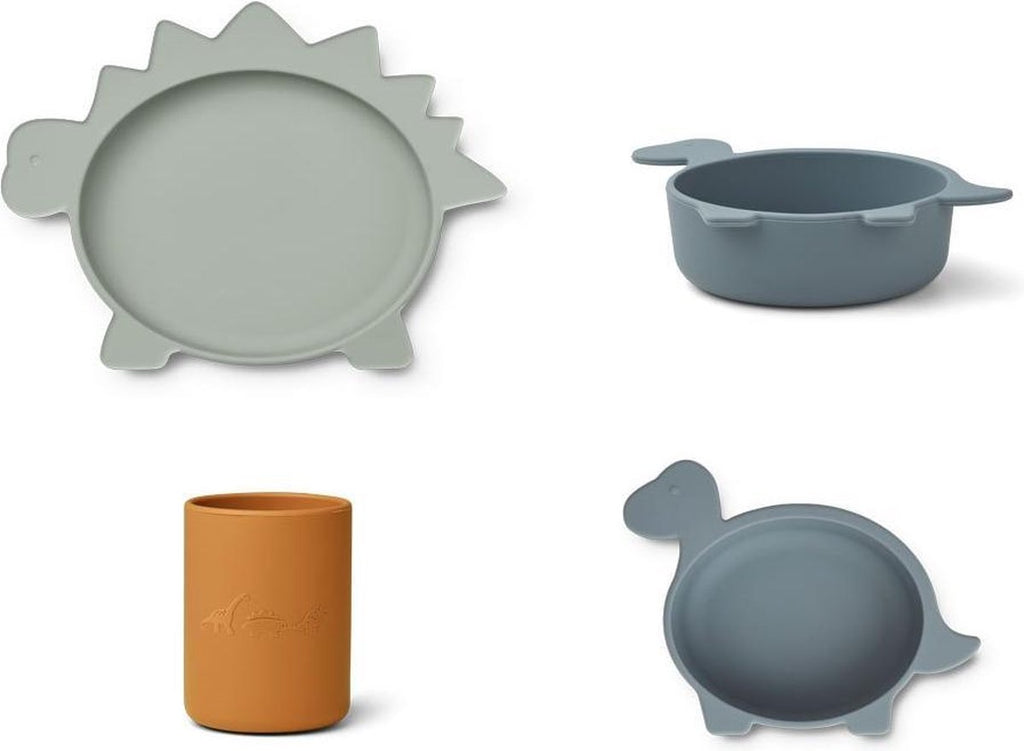 Liewood - Complete Eetset Cyrus (Set van 3), Kinderserviesset, Liewood, Keekabuu