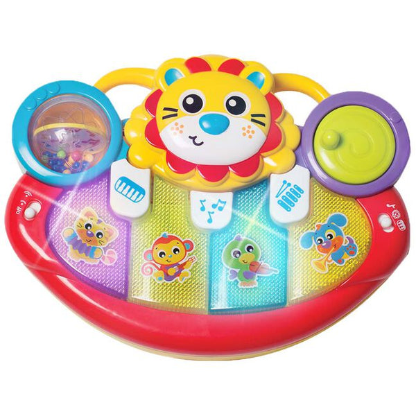 Playgro - Activiteitenspeeltje - Lion Activity Kick Toy, Activiteitsspeelgoed voor baby's, Playgro, Keekabuu