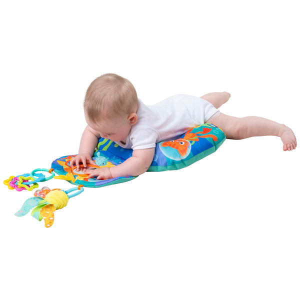 Playgro  - Buikligtrainer - Ocean, Babygyms & speelkleden, Playgro, Keekabuu