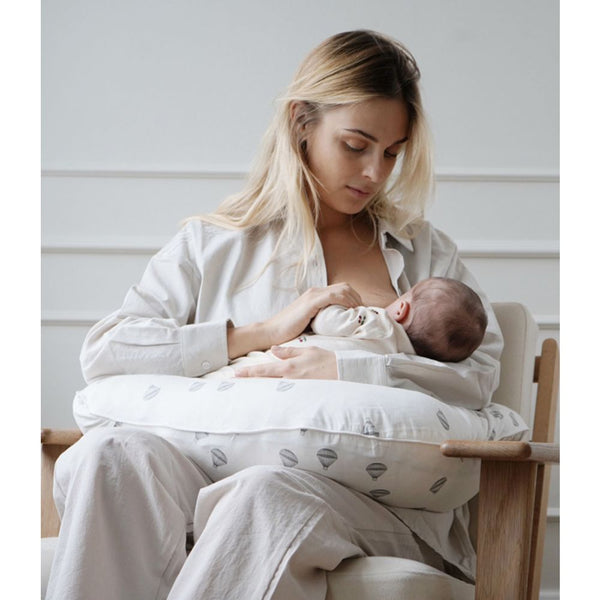 Konges Slojd - Voedingskussen Kapok Nursery Pillow Nature - Keekabuu