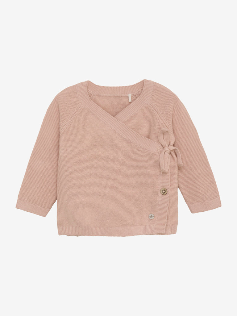 Huttelihut - Gebreide vest met omslag - Keekabuu