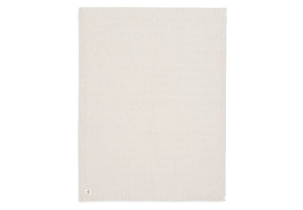 Jollein -  Wieg deken 75x100cm Grain Knit - Oatmeal - Keekabuu