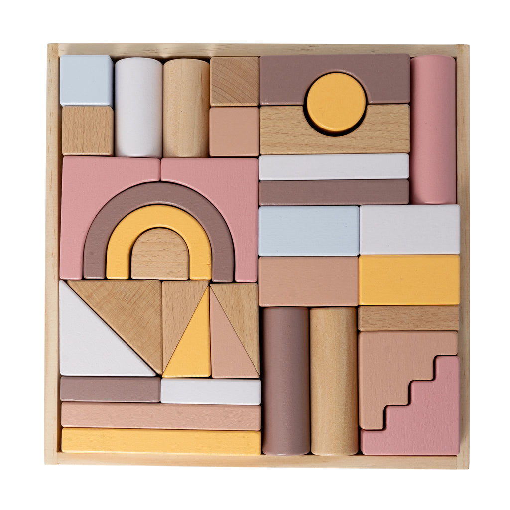 byAstrup - Blokken Set voor Creatief Spel en Ontwikkeling, Houten Blokken, byASTRUP, Keekabuu