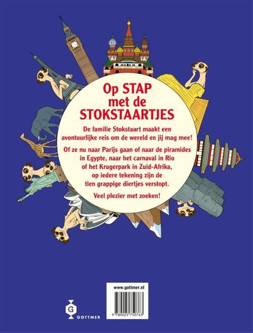 Gottmer Kinderboeken - Waar is het stokstaartje?, Babyboeken, Gottmer, Keekabuu