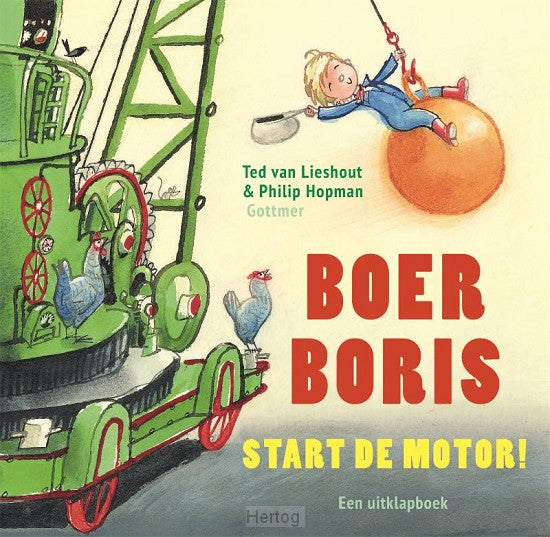 Gottmer Kinderboeken - Boer Boris start de motor!, Babyboeken, Gottmer, Keekabuu