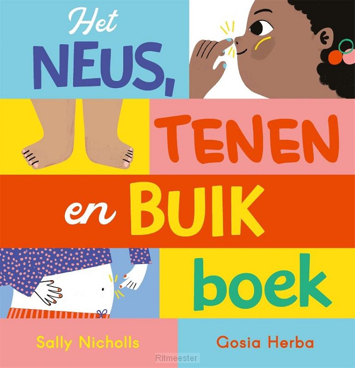 Gottmer - Het Neus, Tenen en Buik boek, Babyboeken, Gottmer, Keekabuu