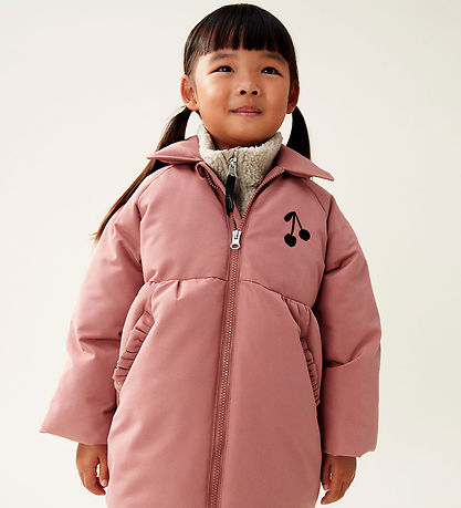 Liewood - Gevoerde Winterjas - Cosmos - Cherry Dark Rosetta