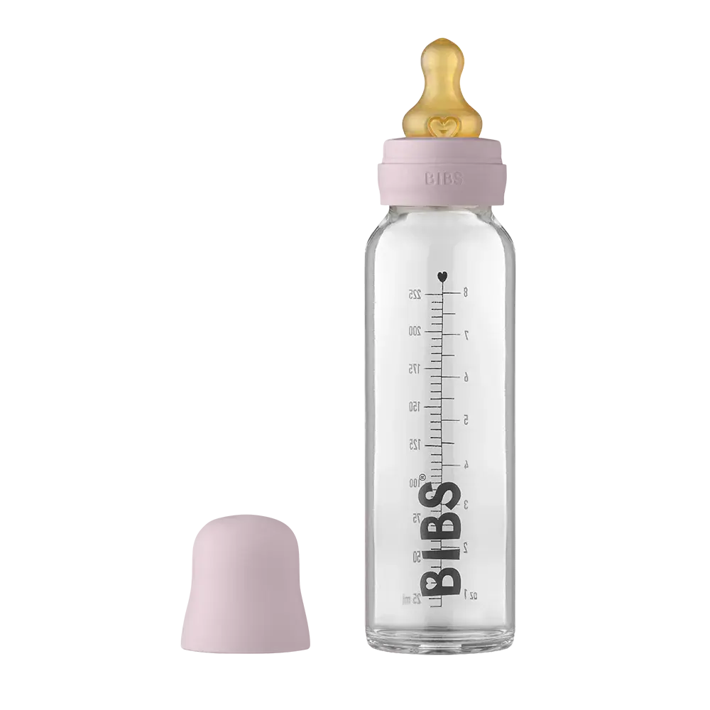 BIBS - Lot complet de biberons en verre pour bébé, en latex - 110 ml (copie)