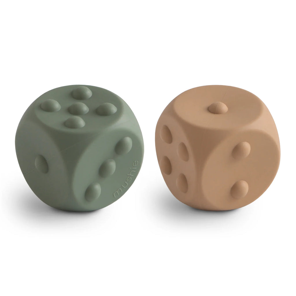 Mushie - Siliconen Pop It Dobbelstenen - Dice, , Mushie, Keekabuu