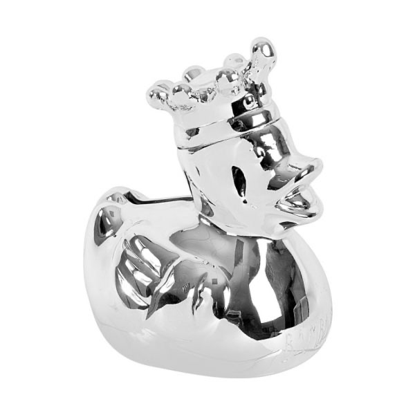 Bambam Spaarpot Duck Silver Plated, Spaarpotten, BamBam, Keekabuu