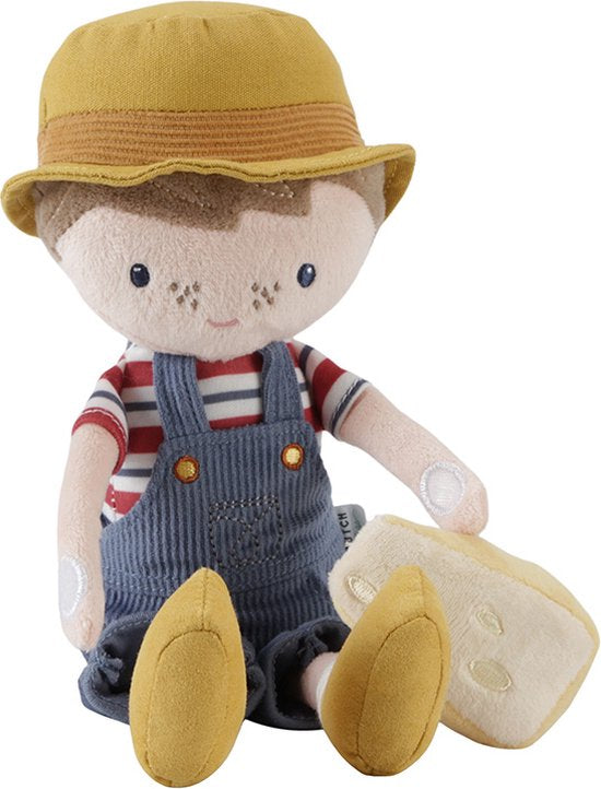 Little Dutch - Knuffelpop Hollandse Jim 35cm, Poppen, Little Dutch, Keekabuu