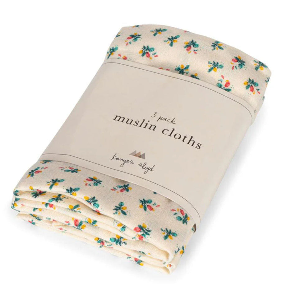 Konges Slojd - Hydrofiele Doek  (Set van 3), Hydrofiele doeken, Konges Slojd, Keekabuu