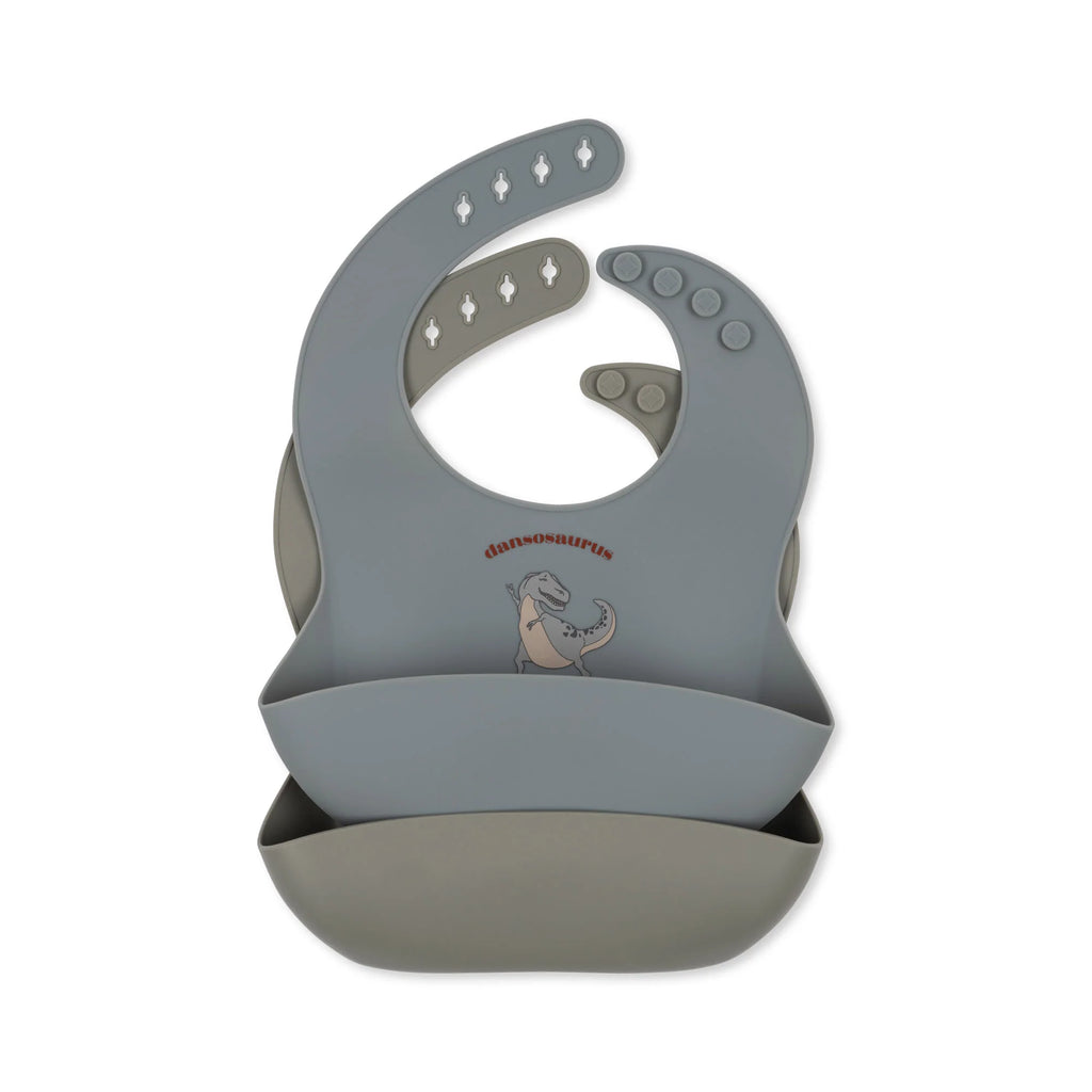 Konges Sløjd - Siliconen Slabbetjes (Set van 2), Slabbetjes, Konges Slojd, Keekabuu