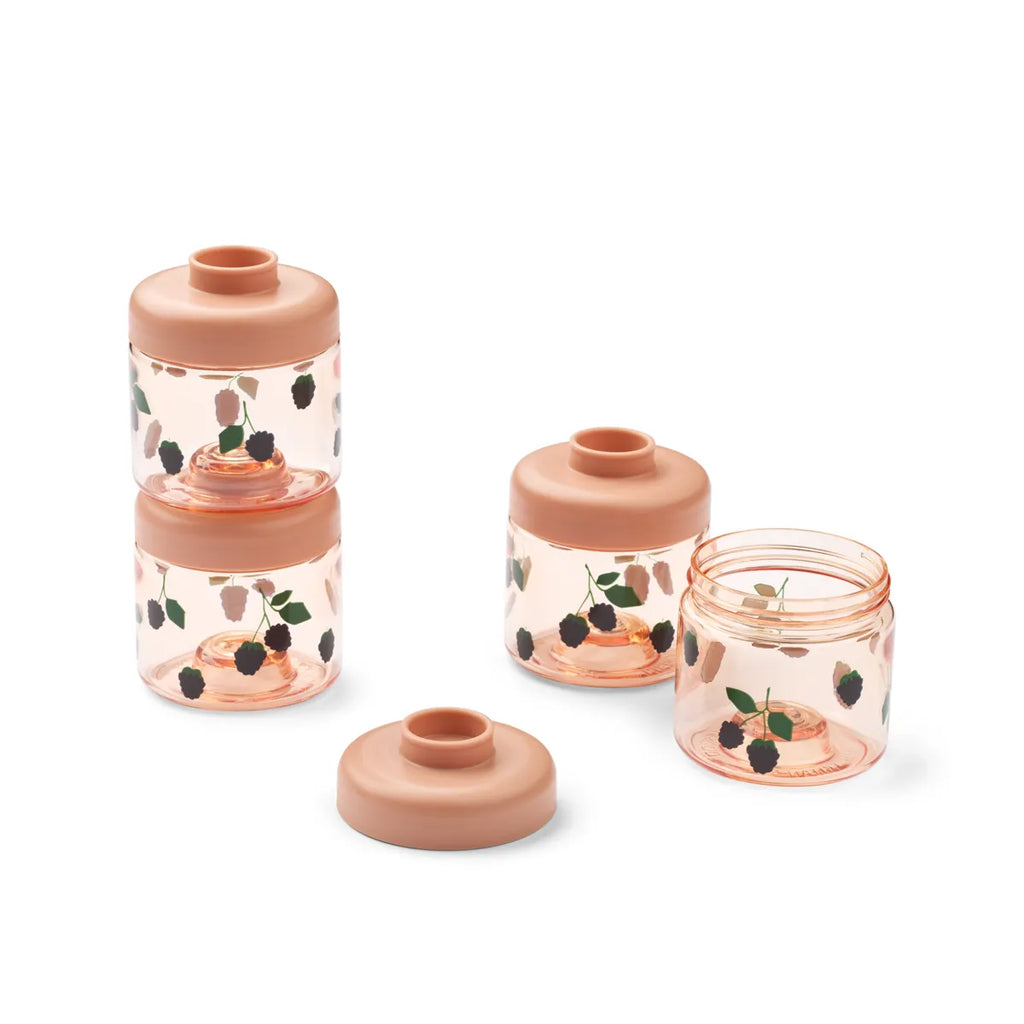 Liewood - Dominique Babyvoeding Tritan Dozen 4-Pack, Bewaarbakjes, Liewood, Keekabuu