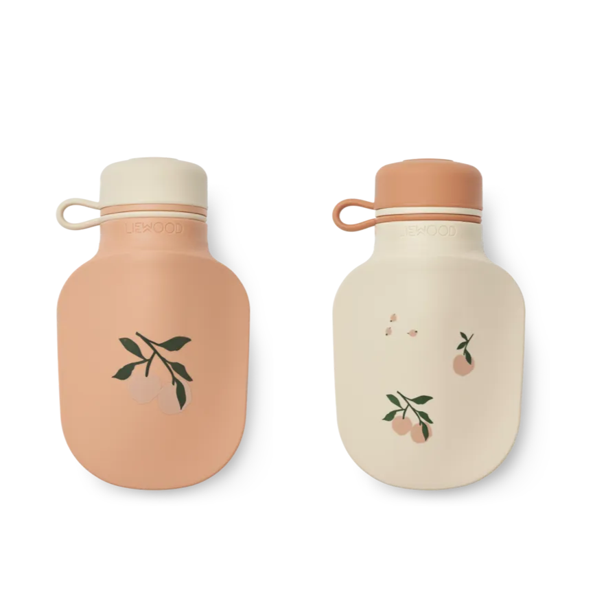 Liewood - Siliconen Drinkfles -  Smoothie Fles - Lizzie (Set van 2), , Liewood, Keekabuu