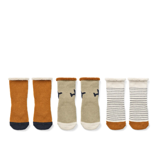 Liewood - Antislip Sokjes Eloy (3 Pack), Sokken, Liewood, Keekabuu