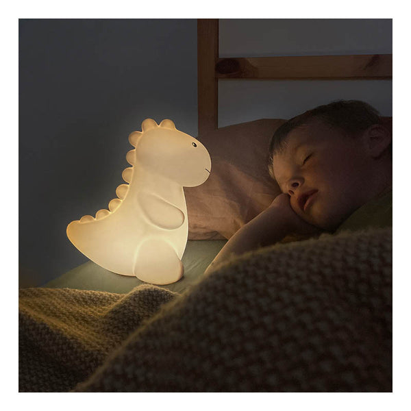 Atelier Pierre - Jeroom Dino Nachtlamp met dimmer - Mood Light - Zand - 30cm, Nachtlampen, Atelier Pierre, Keekabuu