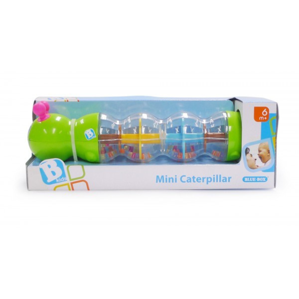 B-Kids - Rammelaar Mini Caterpillar, Rammelaars, B-Kids, Keekabuu