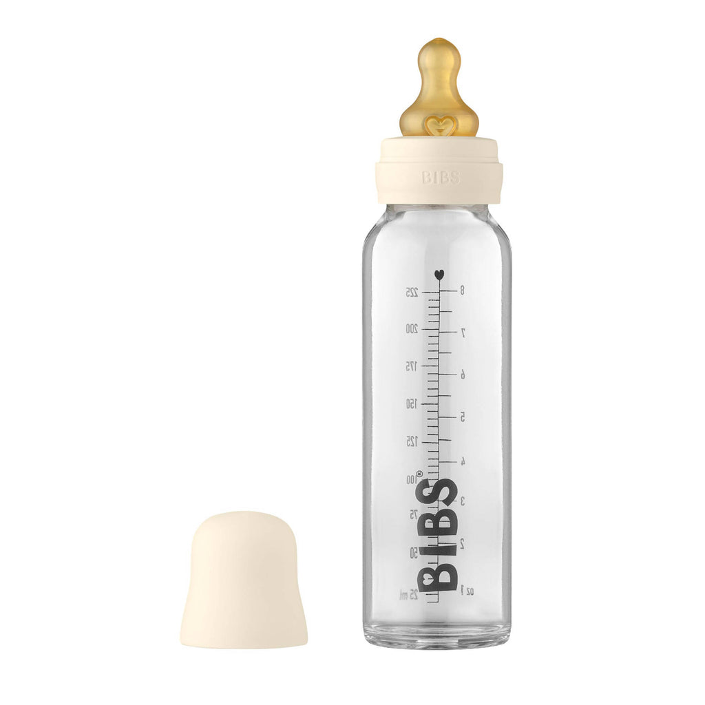 BIBS - Lot complet de biberons en verre pour bébé, en latex - 110 ml (copie)