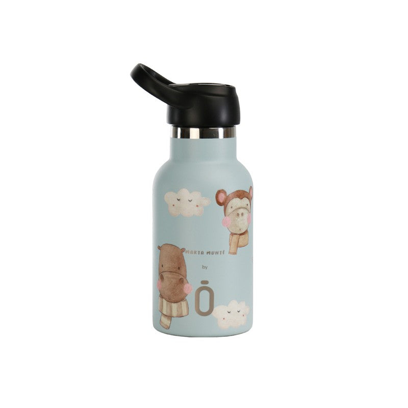 Runbott -  Water en Thermofles 350 ml, Drinkflessen, Runbott, Keekabuu