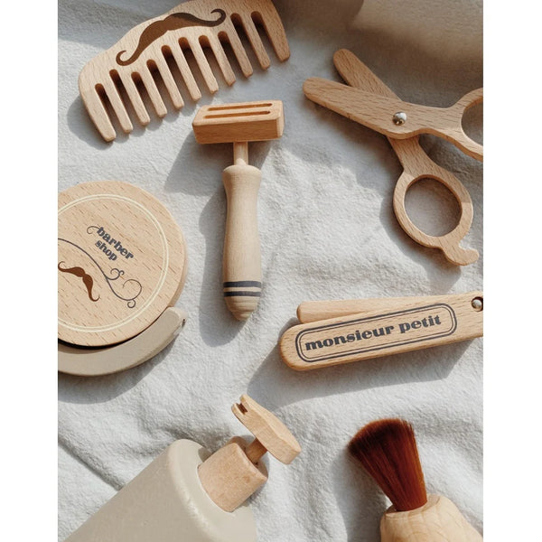Konges Slojd - Houten Speelgoed - Barber Kit, , Konges Slojd, Keekabuu