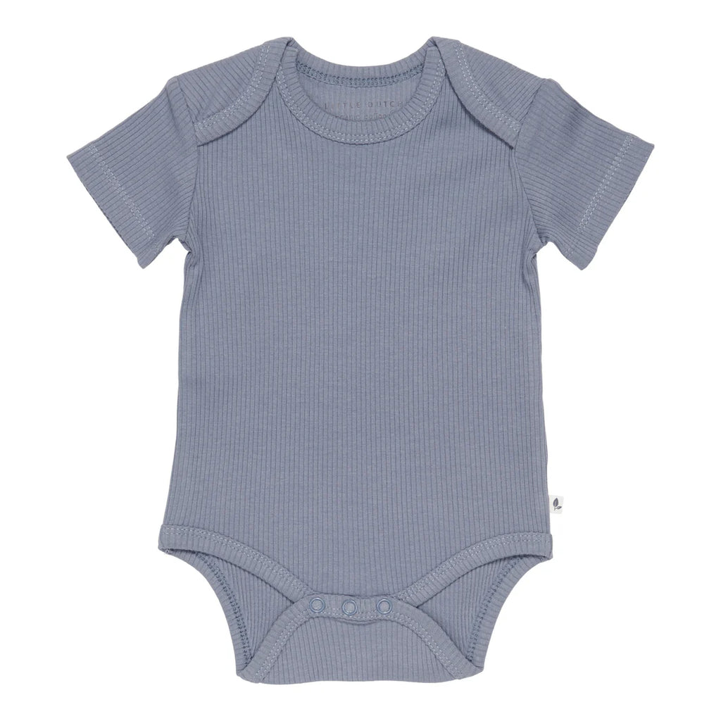 Little Dutch - Romper korte mouw Rib, Rompers, Little Dutch, Keekabuu