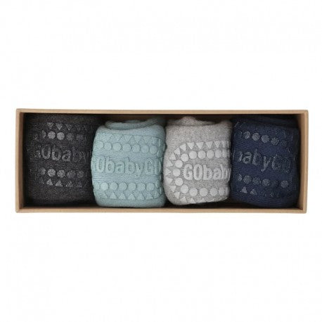GoBabyGo Combo Box - Bamboe antislip sokjes, Sokken, GoBabyGo, Keekabuu