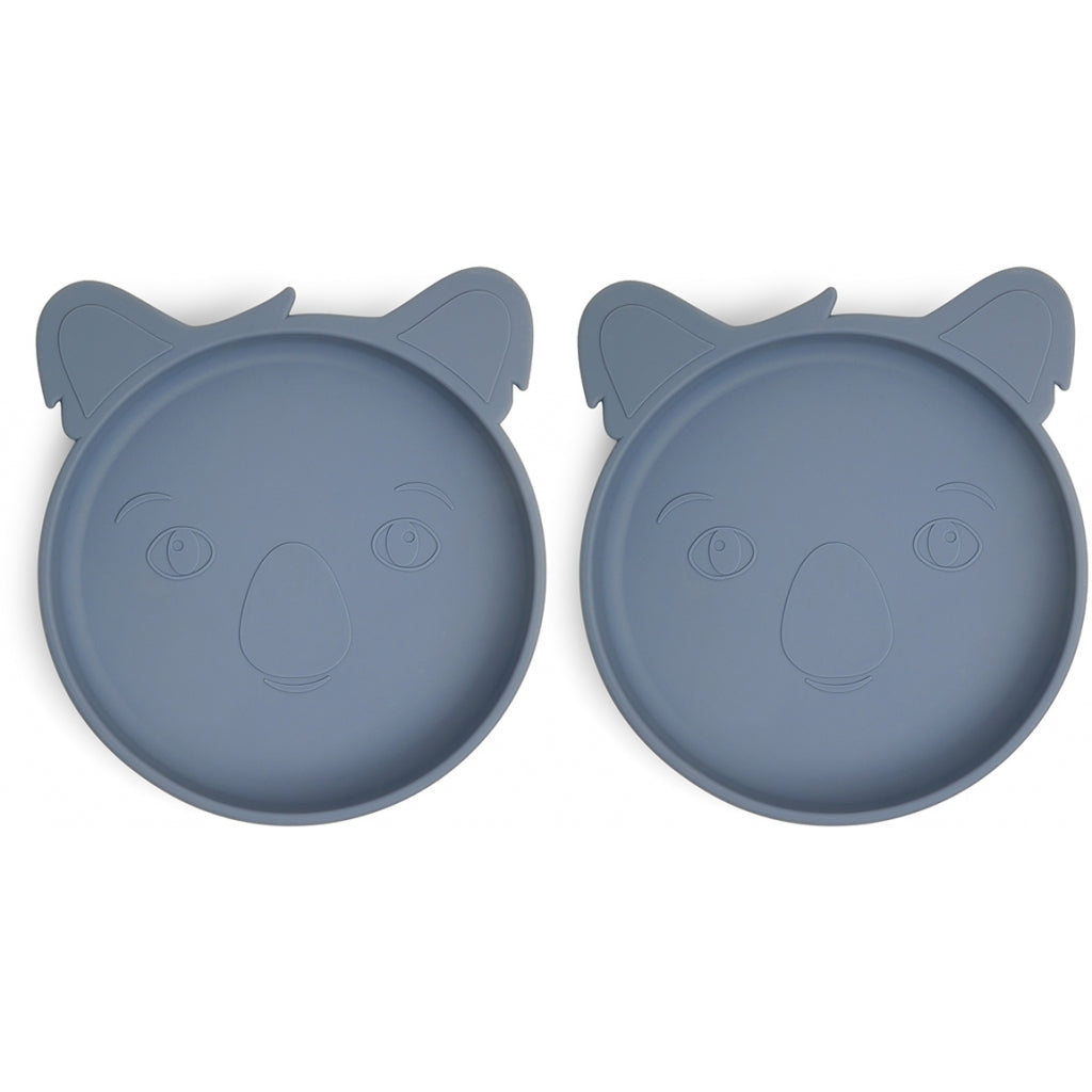 Nuuroo - Siliconen Kinderbord Koala Akila - Set van 2, Kinder servies, Nuuroo, Keekabuu