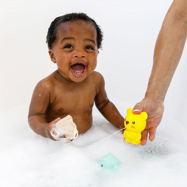 Infantino - Jouets de bain - 3 vaporisateurs de bain lavables