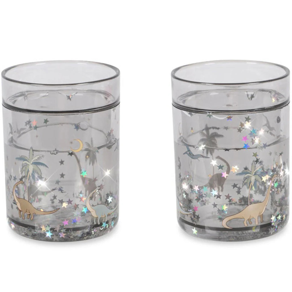 Konges Slojd - Drink bekers - Glitter Bekers (set van 2), Drinkbekers, Konges Slojd, Keekabuu