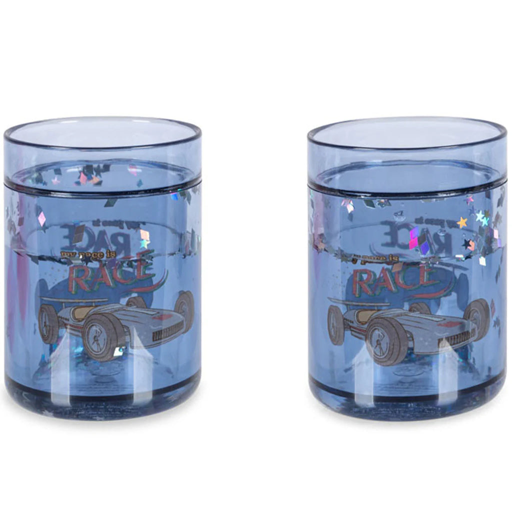 Konges Slojd - Drink bekers - Glitter Bekers (set van 2), Drinkbekers, Konges Slojd, Keekabuu