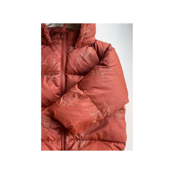 Konges Slojd - Down Winter Jas - Bell Boys Red - 12 maanden, Jassen, Konges Slojd, Keekabuu