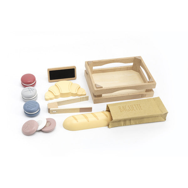 Label Label -  Houten Baquette Set, Rollenspel, Label Label, Keekabuu