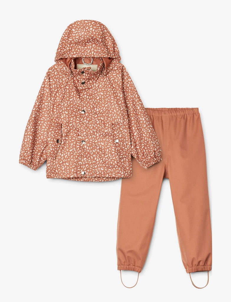Liewood - Dakota Regenpak Set -  Mini Leo / Tuscany Rose (3 jaar) - Keekabuu