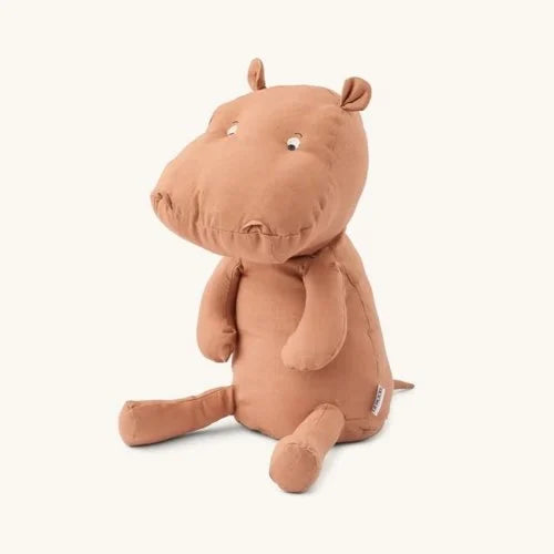 Liewood - Knuffel - Halfdan Teddy Hippo Tuscany Rose - Keekabuu