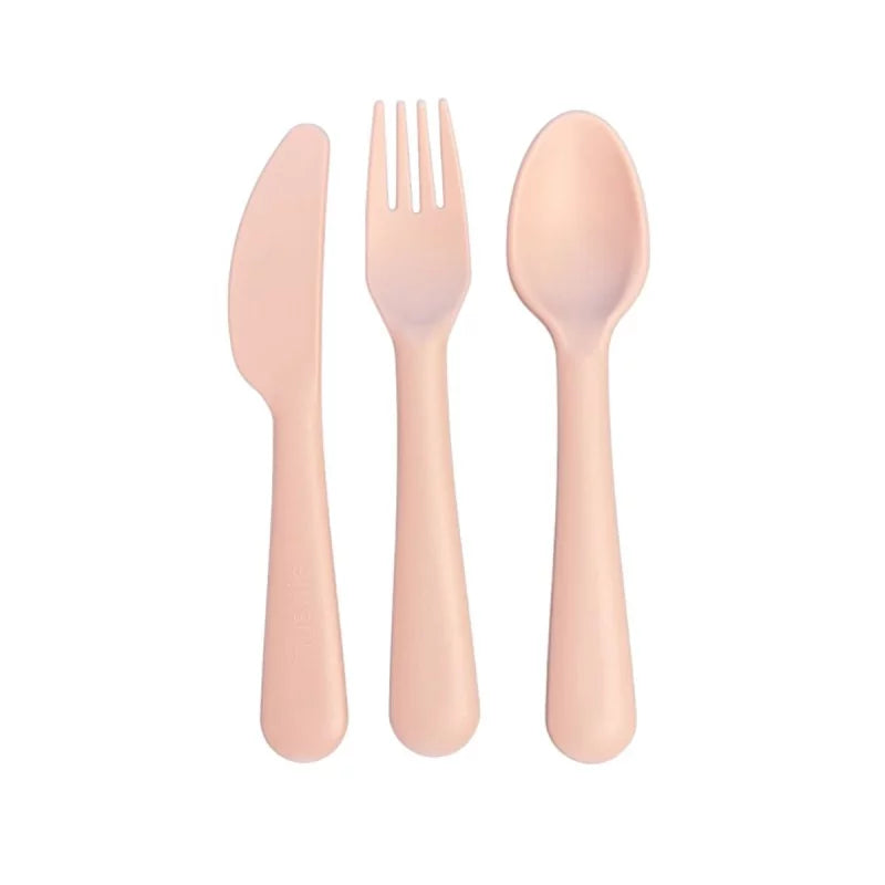 Mushie - Bestekset (Set van 3 stuks), Kinderbestekset, Mushie, Keekabuu