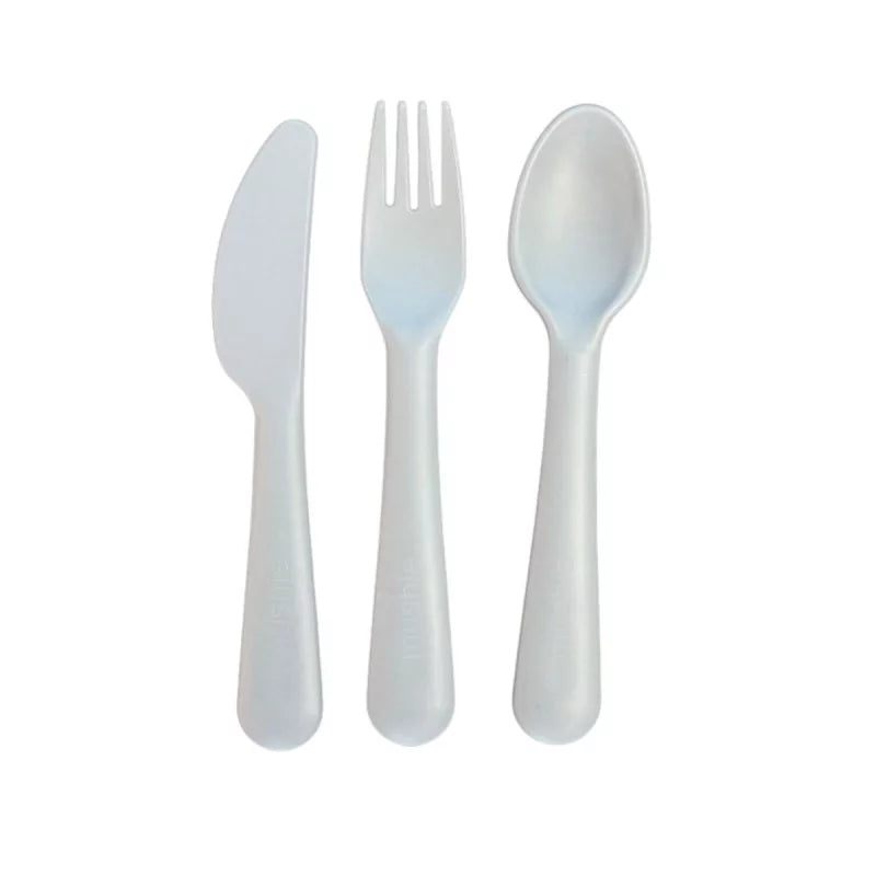 Mushie - Bestekset (Set van 3 stuks), Kinderbestekset, Mushie, Keekabuu
