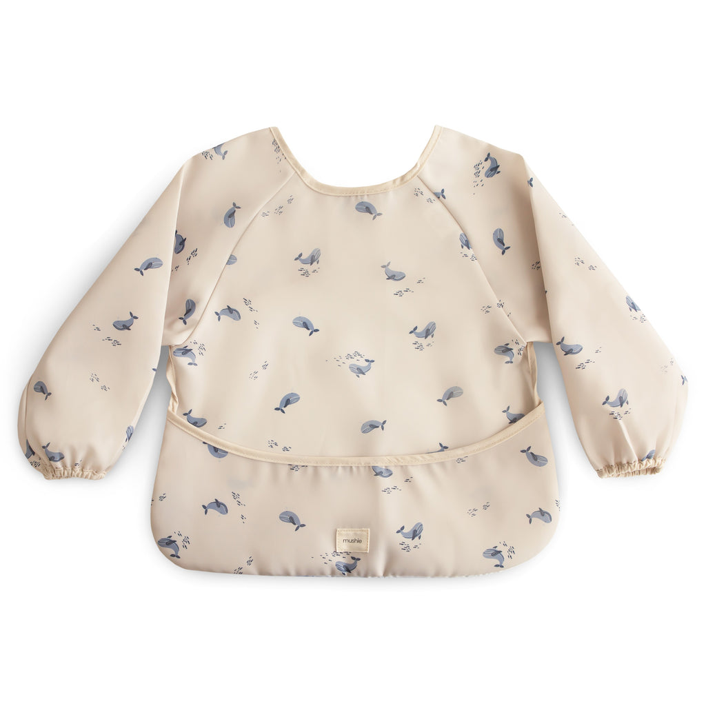 Mushie - Slab met lange Mouwen, Slabbetjes voor baby's en peuters, Mushie, Keekabuu